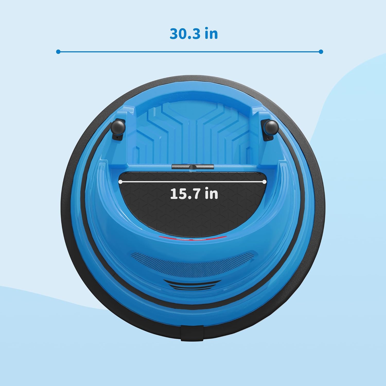 ROOMTEC Auto parachoques para niños pequeños de 1 a 3 años, auto parachoques de 12 V con control remoto, certificado de seguridad, luces