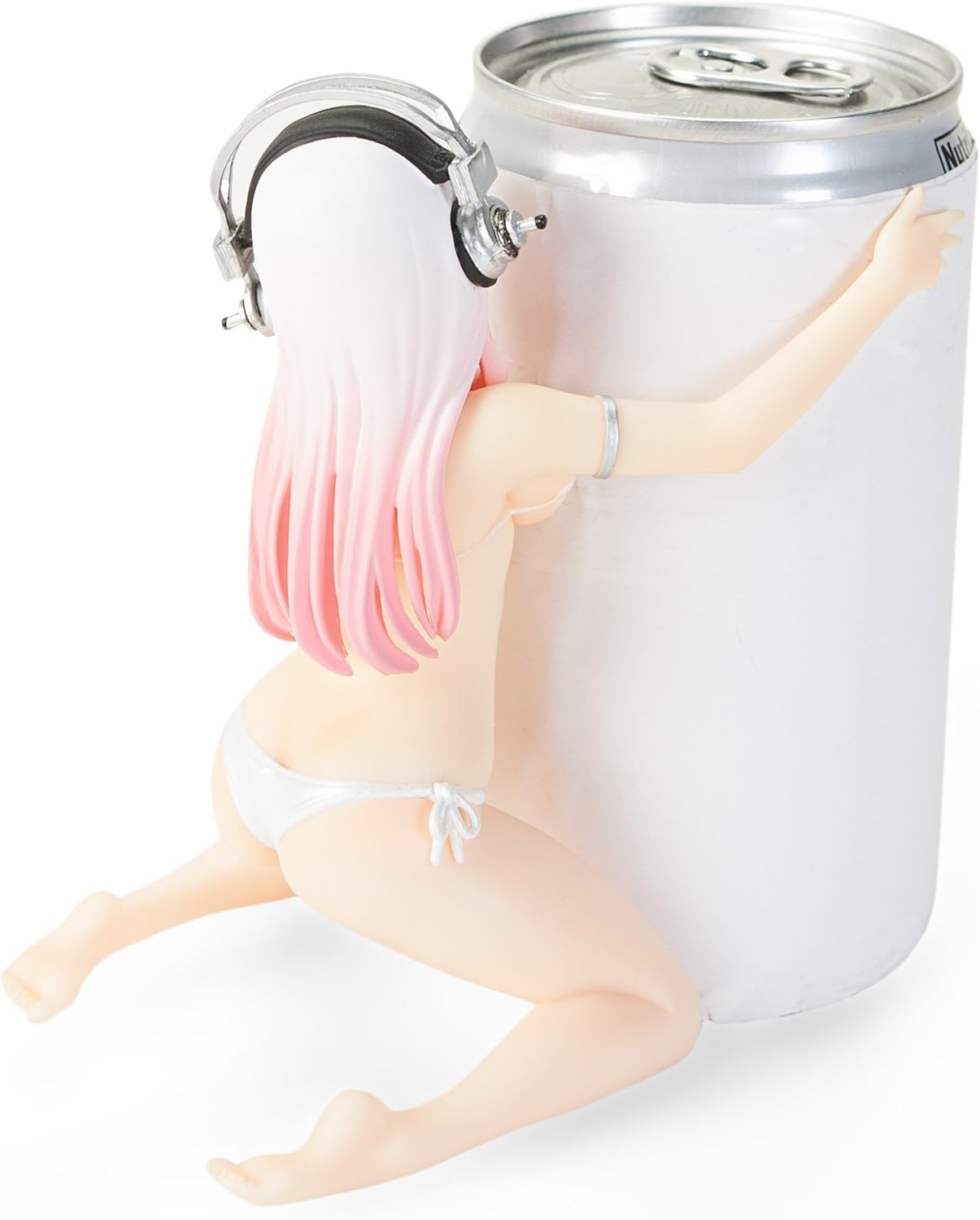 Furyu 5″ Super Sonico Friend Hold Figure White Ver