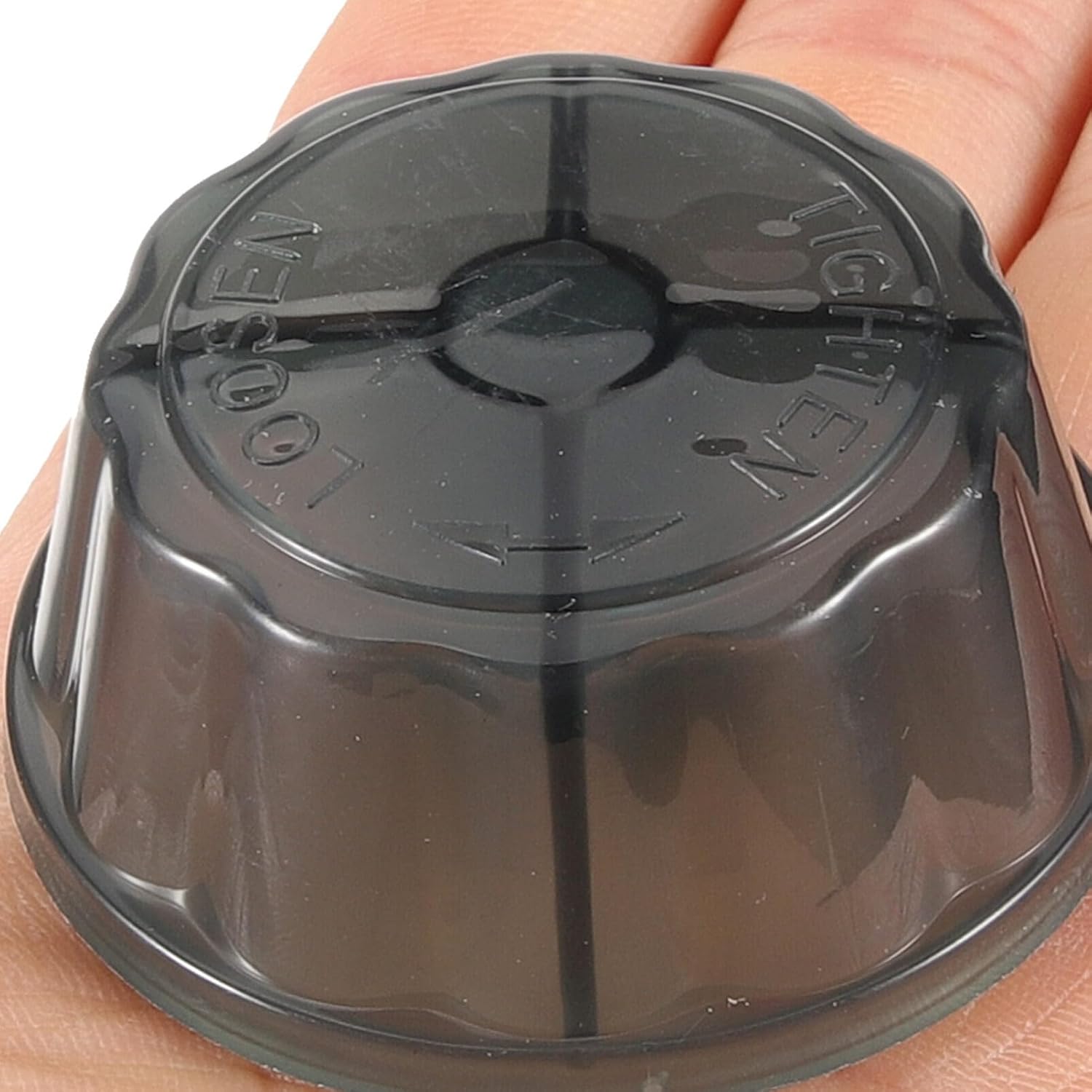 Angoily 5 piezas de cubiertas de tuerca de ventilador de plástico cubierta de tuerca de ventilador de mesa de repuesto para mesa de pie pedestal