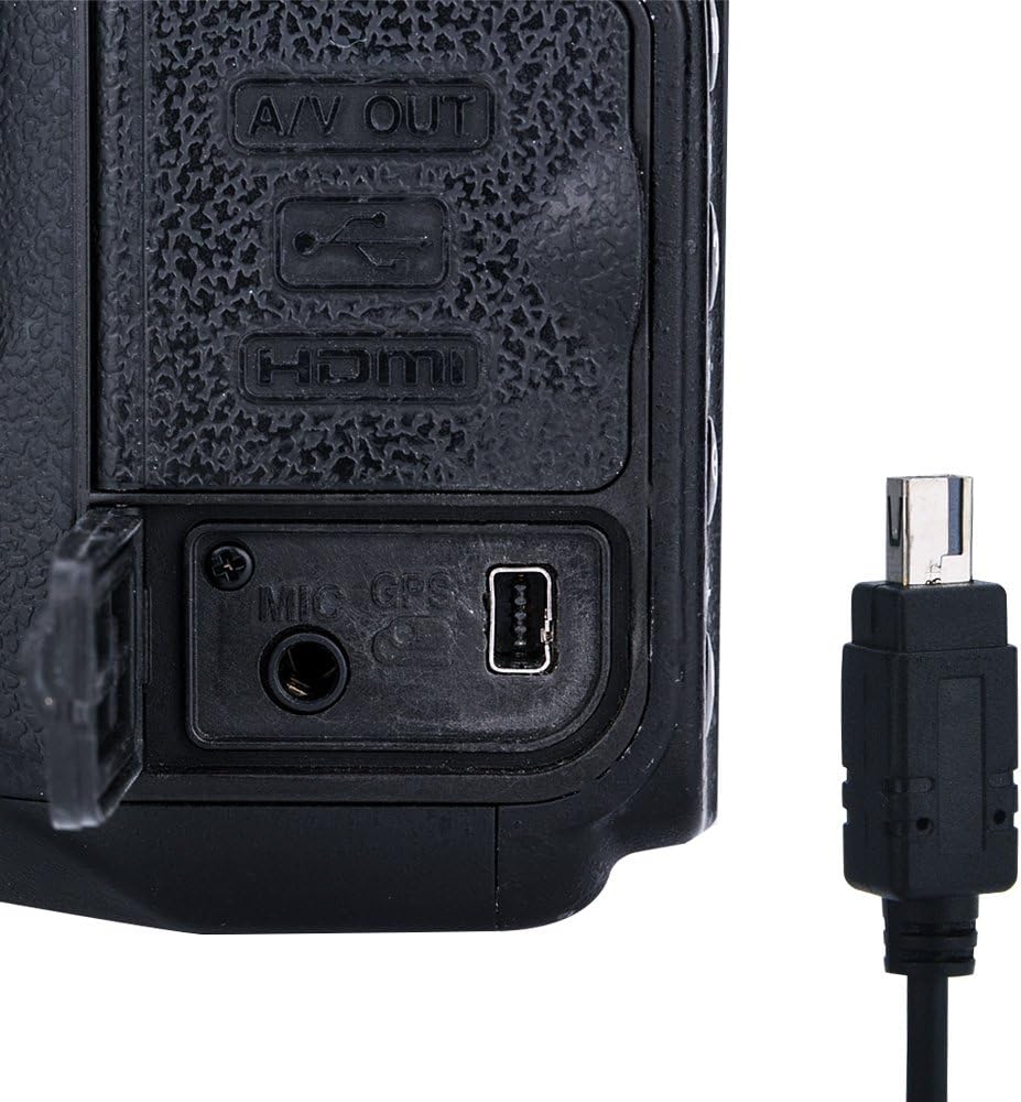 JJC Intervalómetro con cable temporizador disparador remoto para Nikon Z5 Z6 II Z7 II D3300 D3200 D3100 D5600 D5500 D5300 D7500 D7200 D750 D610 D90