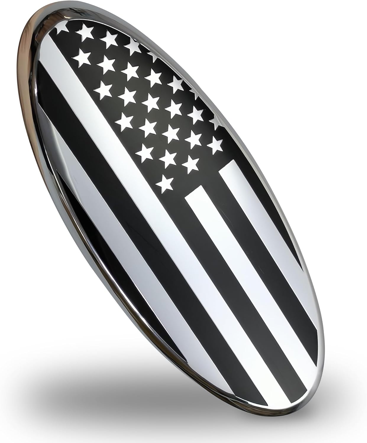 Rejilla delantera de 9 pulgadas para portón trasero trasero emblema de la bandera estadounidense para 04-14 F150 05-07 F250 F350 11-14 Edge 11-16