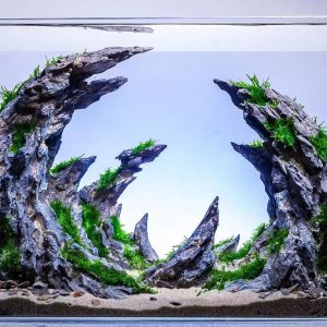 Rocas decorativas para pecera. Modelo de decoración de acuario. Paisaje acuático superior fácil (Soul Canyon-16 pulgadas) Rocas decorativas para pecera. Modelo de decoración de acuario. Paisaje acuático superior fácil (Soul Canyon-16 pulgadas)