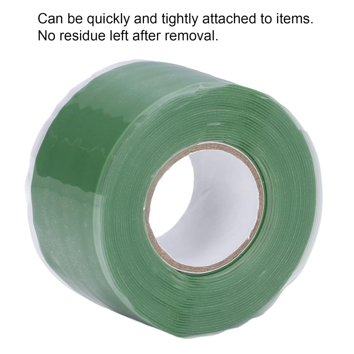 Cinta adhesiva industrial, 9.8 ft, impermeable, a prueba de polvo, de silicona, autofusible, autoadhesiva, buen sellado, 710 PSI, cinta de parche de
