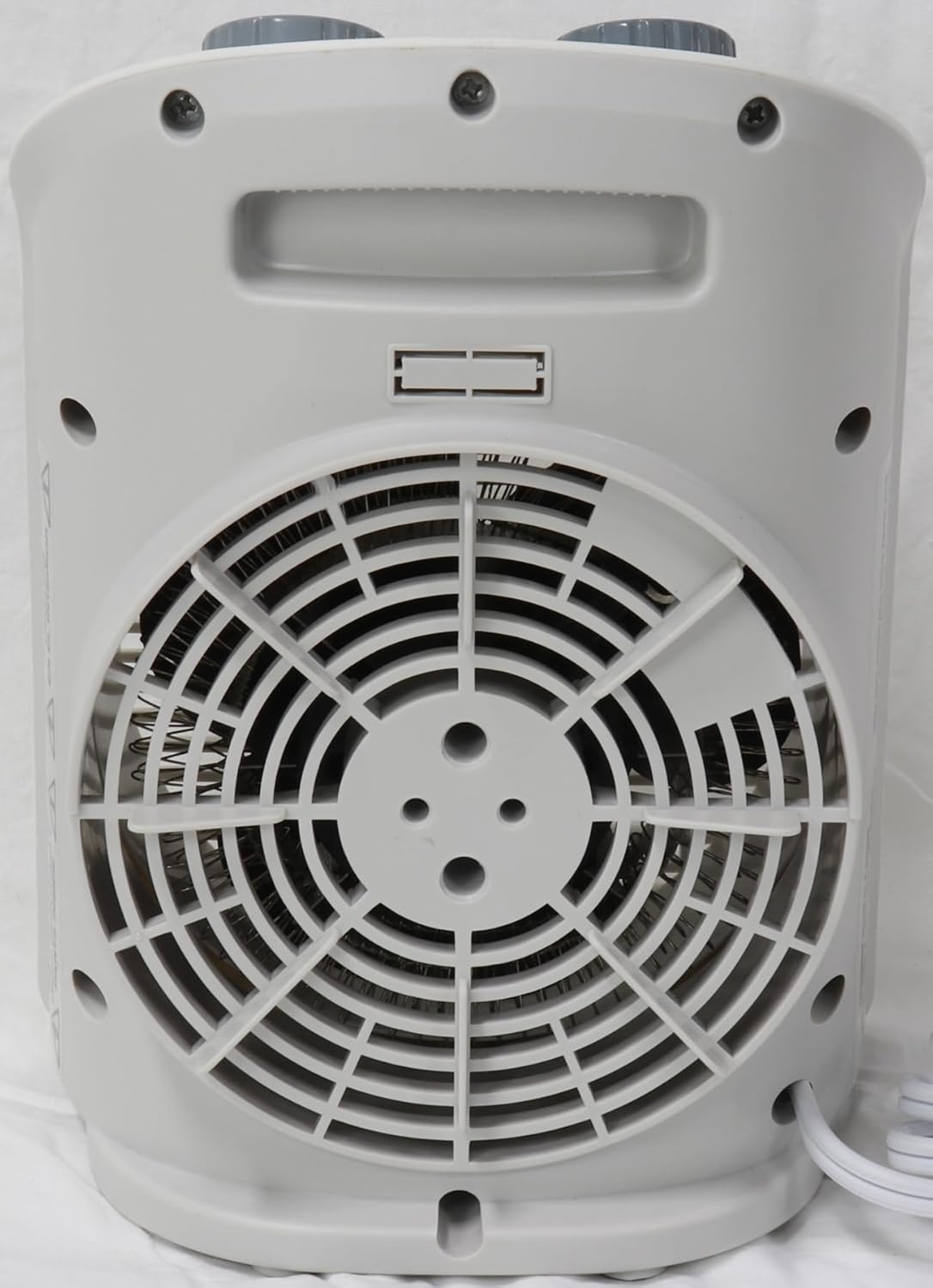 Comfort Glow EFH1518 Calentador eléctrico de ventilador, color blanco