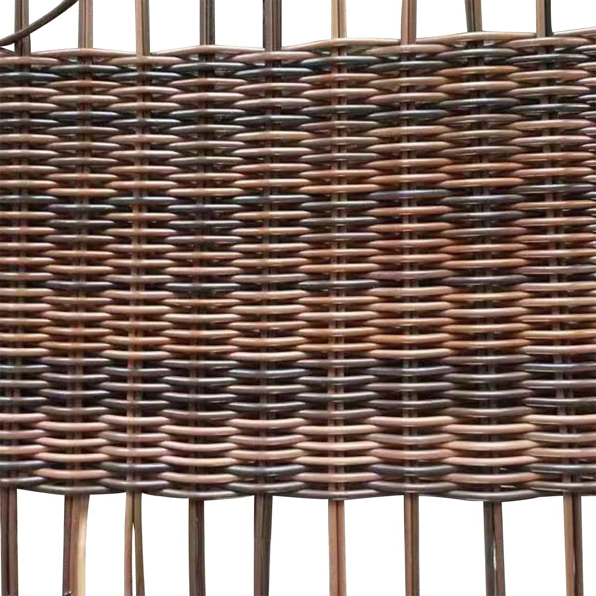 ECYC Ltd Kit de reparación de ratán de 196 pies para muebles de mimbre, material de tejido de ratán sintético redondo de 0.118 in de ancho,