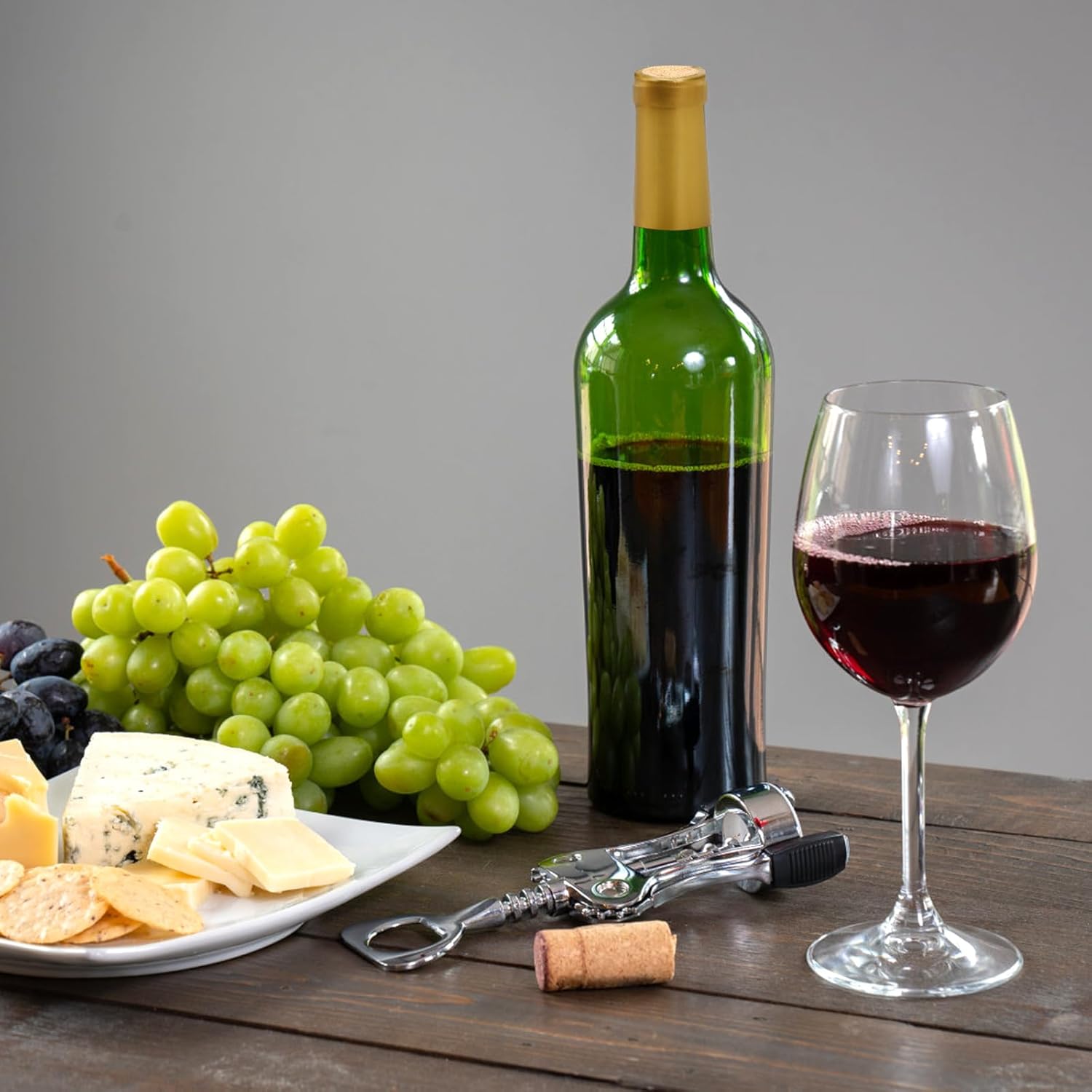 ZOOFOX 500 cápsulas termorretráctiles de PVC, tapas retráctiles para botellas de vino, fundas retráctiles de vino de colores para bodegas