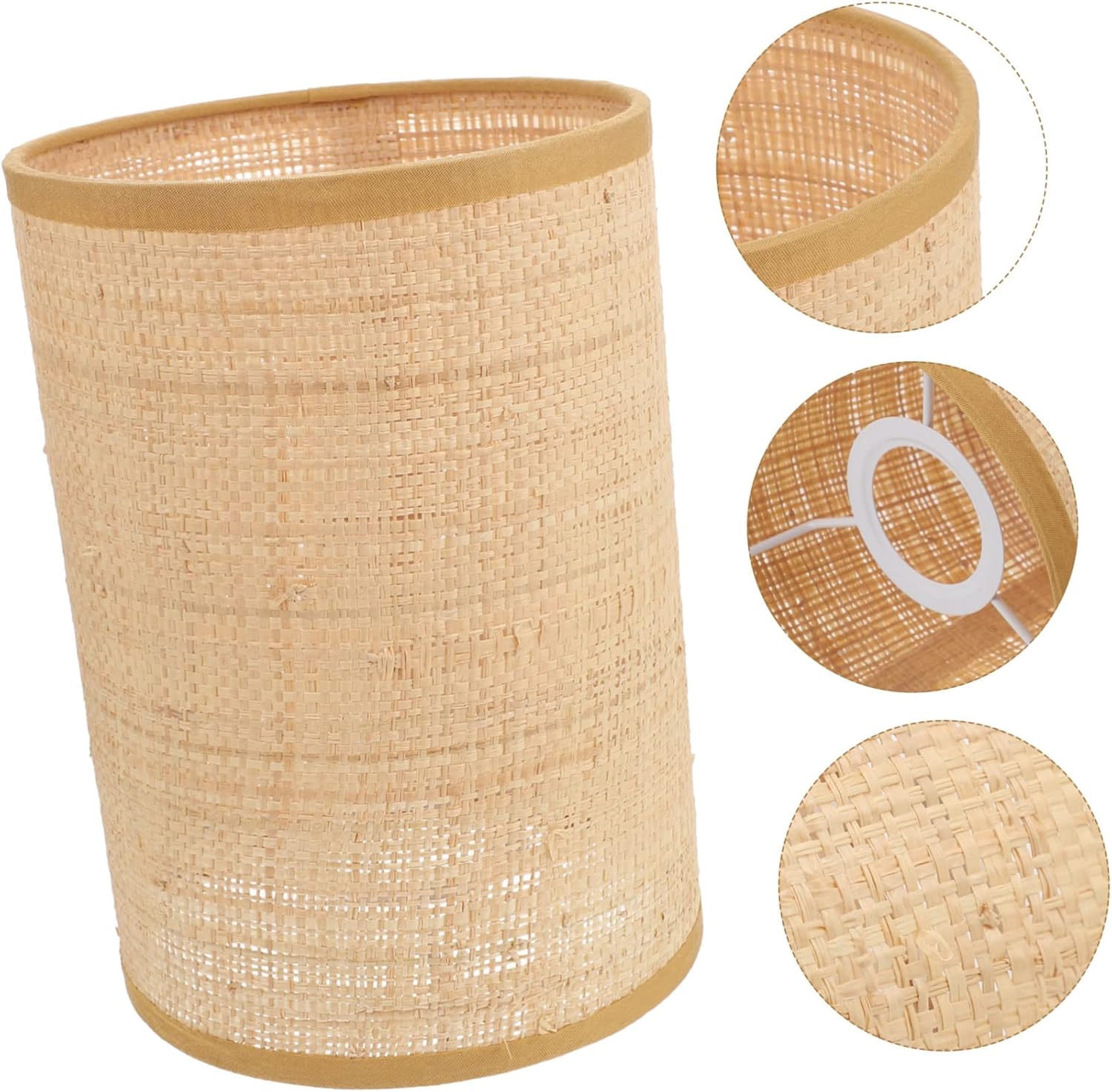 DOITOOL Pantalla de lámpara de araña para lámpara de mesa, pantalla vintage para lámpara de mesa, pantallas de lámpara de araña de metal rural,
