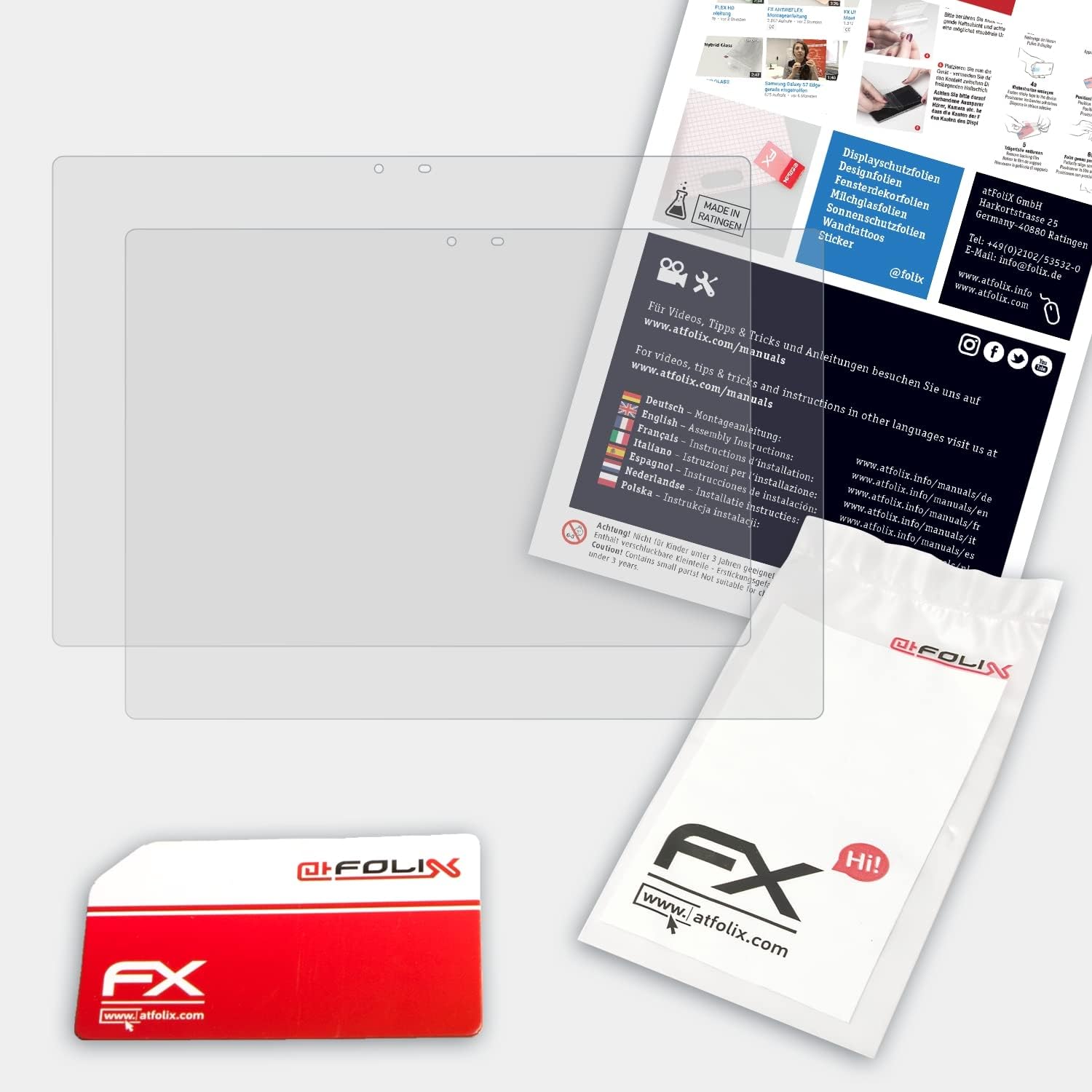 Protector de pantalla compatible con Chuwi UBook XPro, película protectora de pantalla antirreflectante y absorbente de golpes (2X)