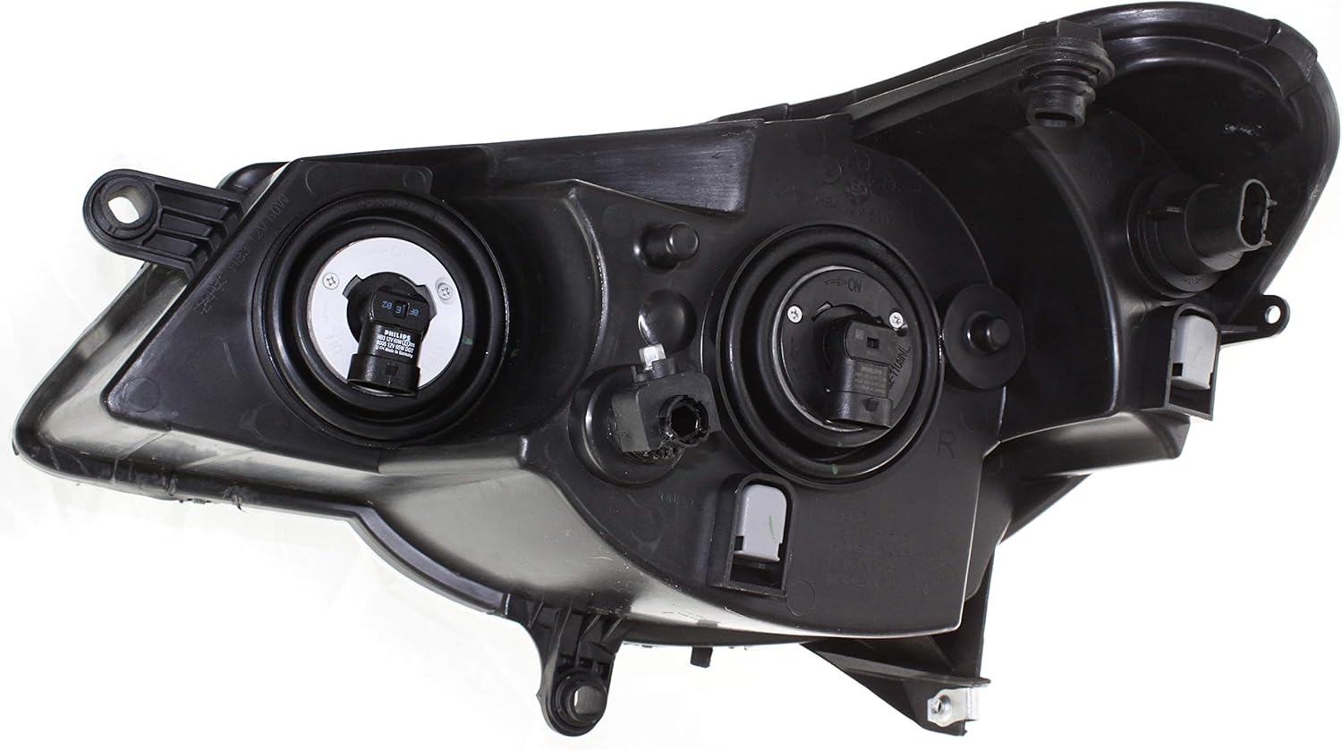 Evan Fischer Conjunto de faros delanteros compatible con Chrysler Sebring 2007-2010 halógeno tipo 1 convertiblesedán lado del pasajero