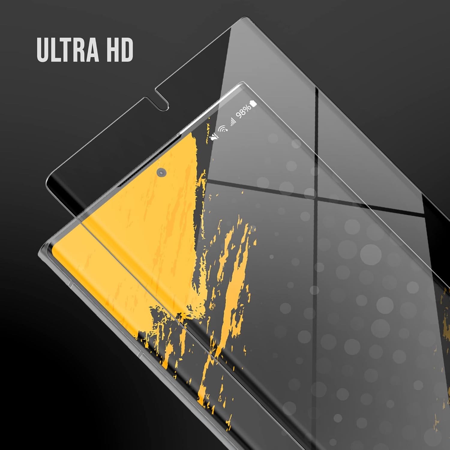 magglass Protector de pantalla flexible para Samsung Galaxy S23 Ultra – Protector de pantalla de película PMMA compatible con huellas dactilares