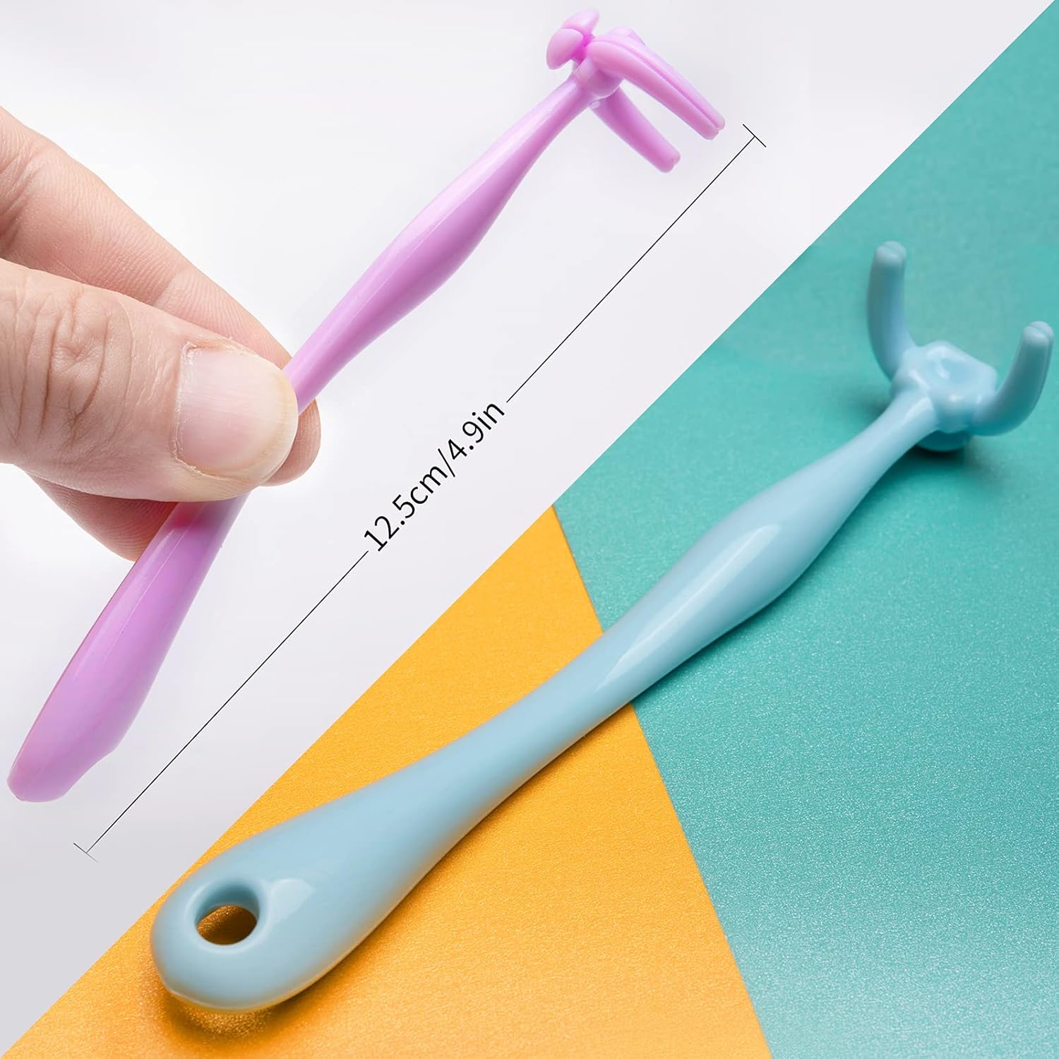 Diseño de mango de hilo dental sin desperdicios para adultos y niños, limpieza de dientes reutilizables, 1 unidad, regalo para hija de madre