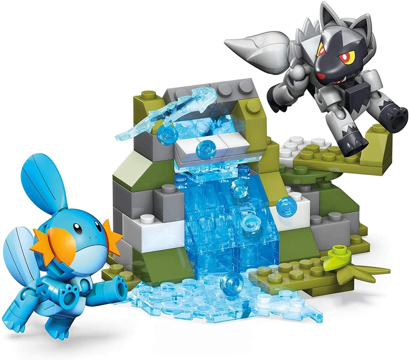 Mega Construx Pokemon Mudkip vs Poochyena