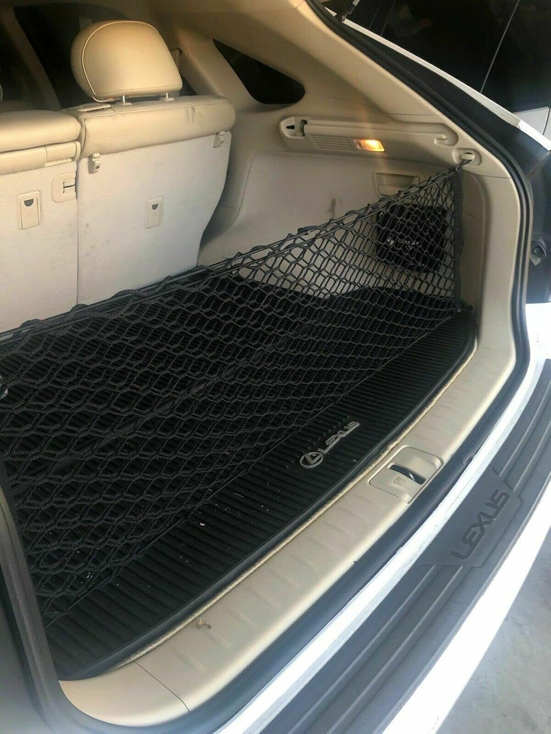 Red de carga organizadora de maletero trasero para Lexus RX350 350L 450h 450hL 2010-2023 – Red de carga estilo sobre para SUV – Organizador de