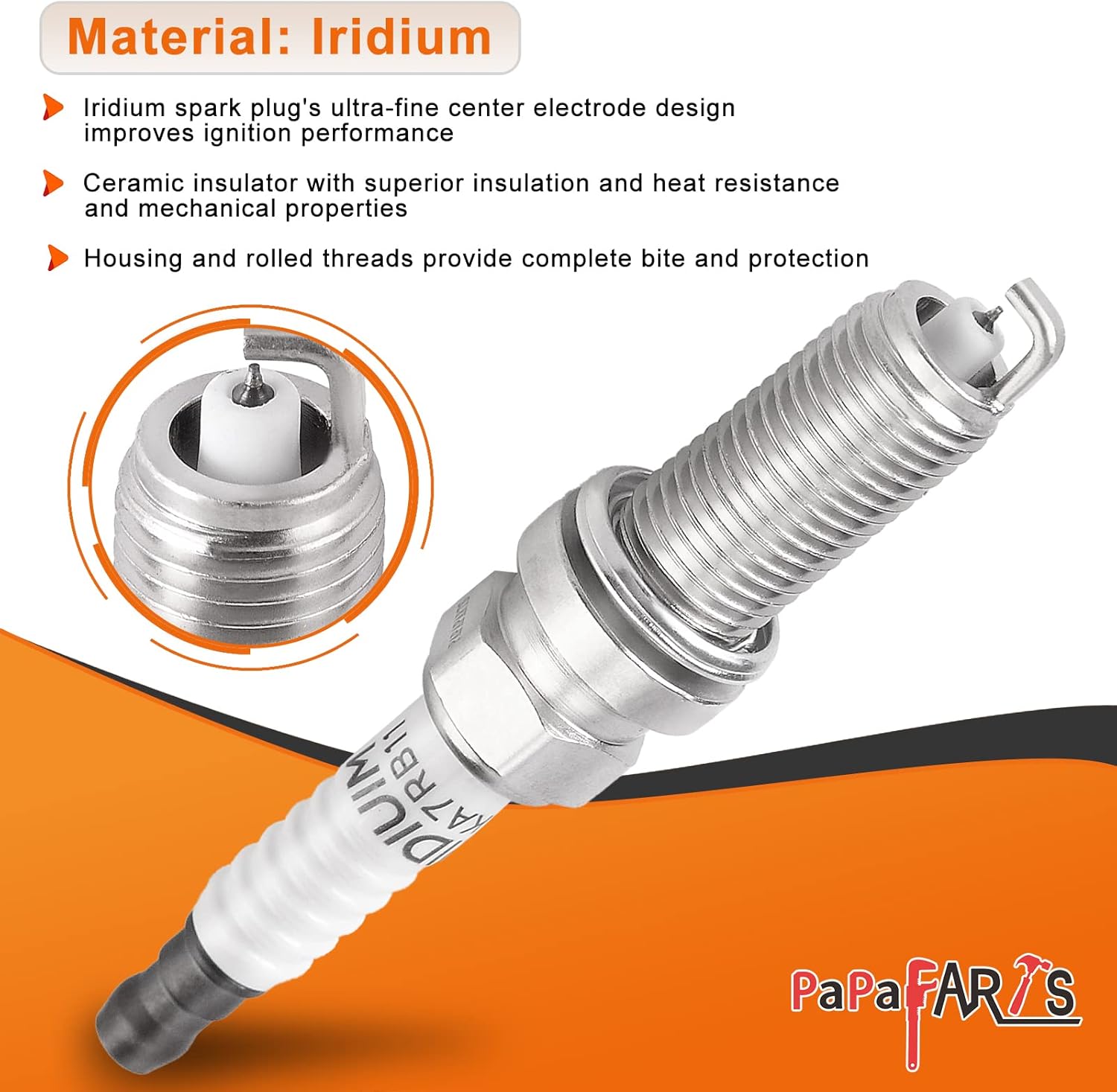 Juego de 6 bobinas de encendido UF550 y bujías de iridio compatibles con Infiniti JX35 M35 Q50 Q70 QX60 EX35 FX35 G25 G35 Nissan 350Z Altima Maxima