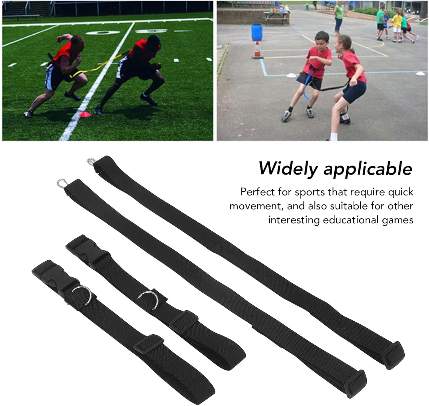 VGEBY Cinturón de reacción de equipo atlético, cinturón de resistencia a la evasión de entrenamiento de velocidad de reacción de fútbol para unisex