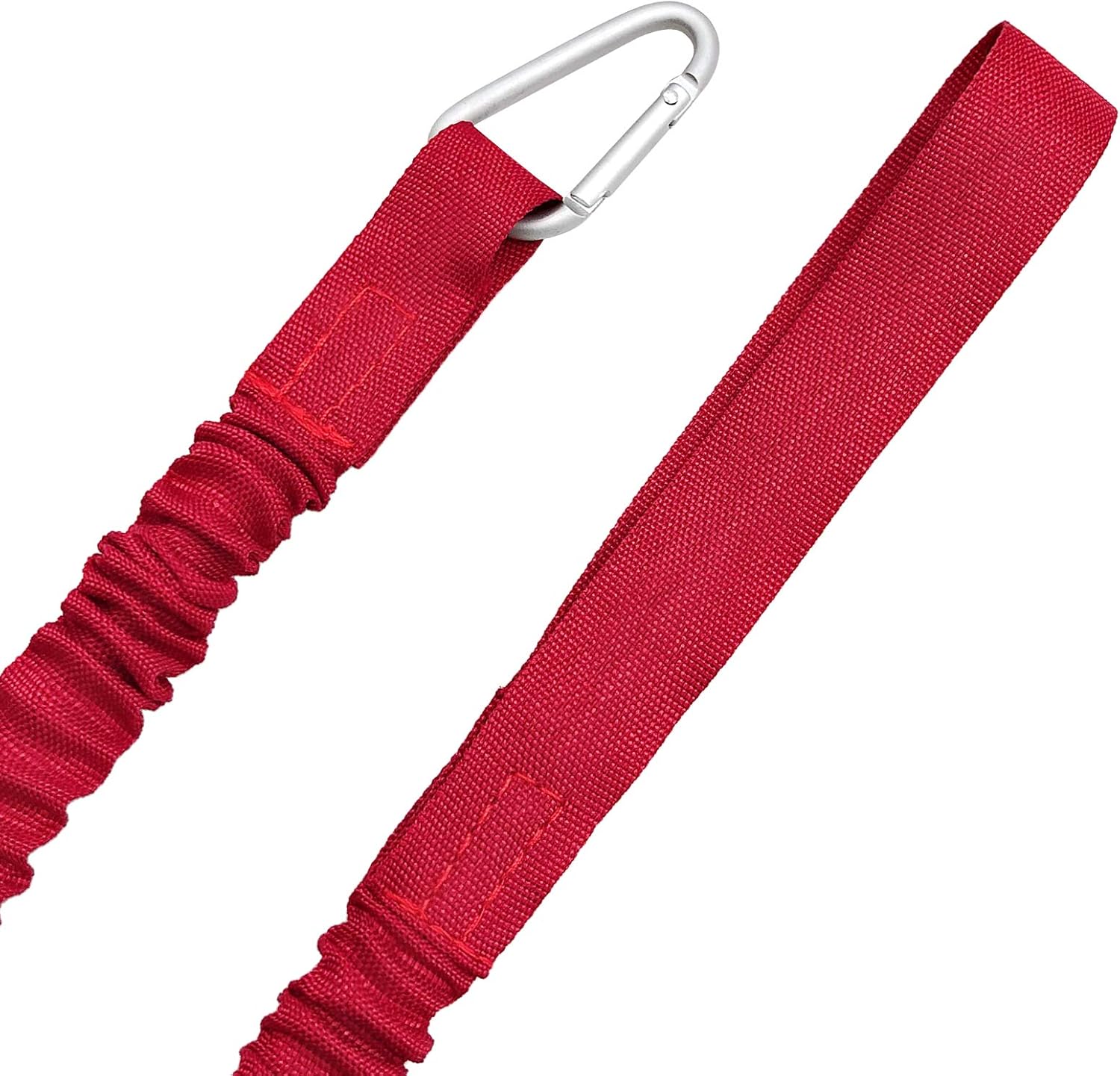 LIXADA Paquete de 4 correas de kayak para kayak, ligeras, elásticas, enrolladas, para caña de kayak, correa para S U P, canotaje, pesca, kayak