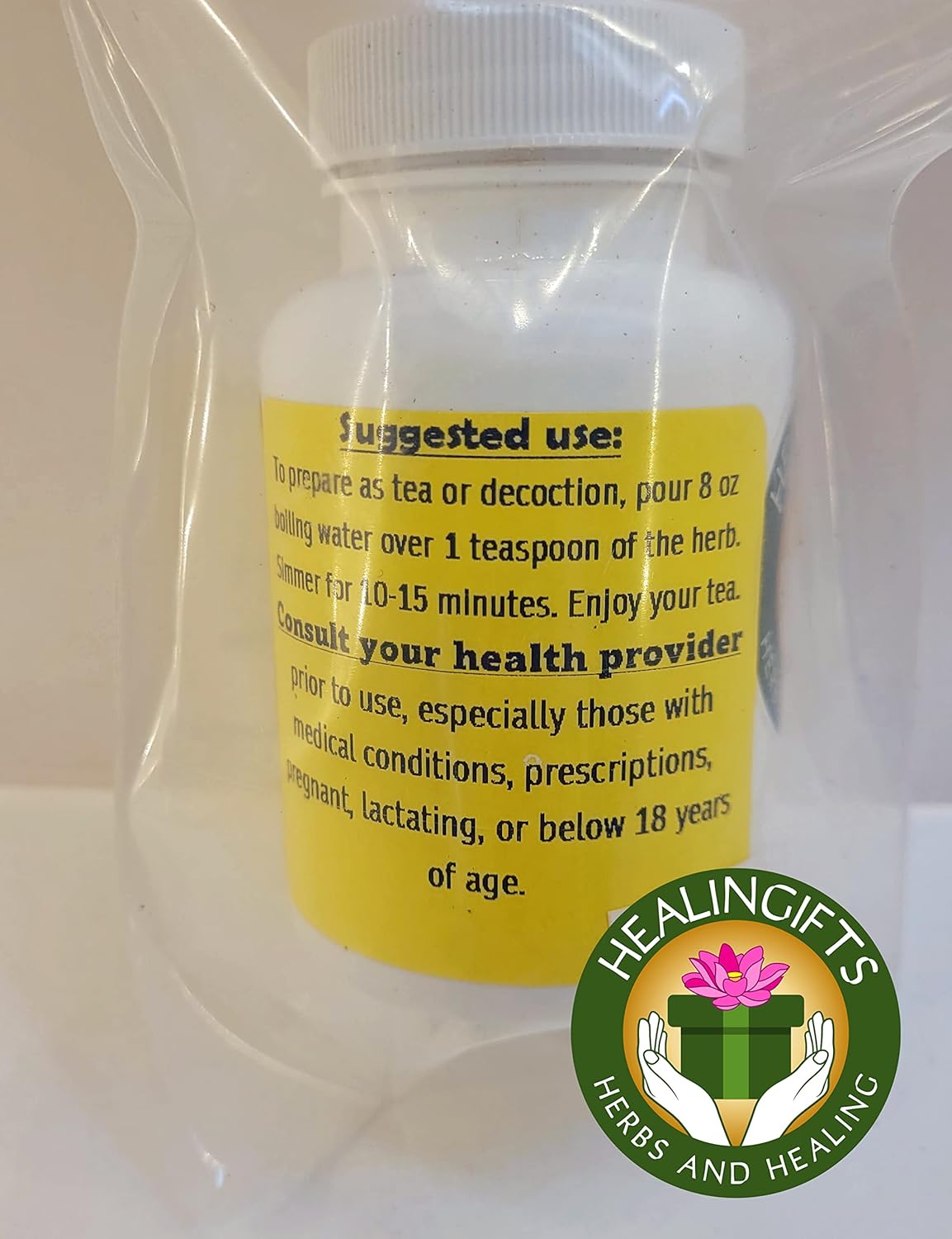 HealinGifts Polvo de raíz de zarzaparrilla 1 oz