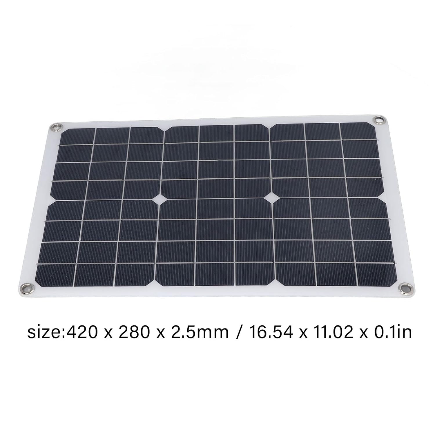 Tablero del cargador solar, panel solar portátil flexible impermeable del cargador de batería del tablero 20W para al aire libre