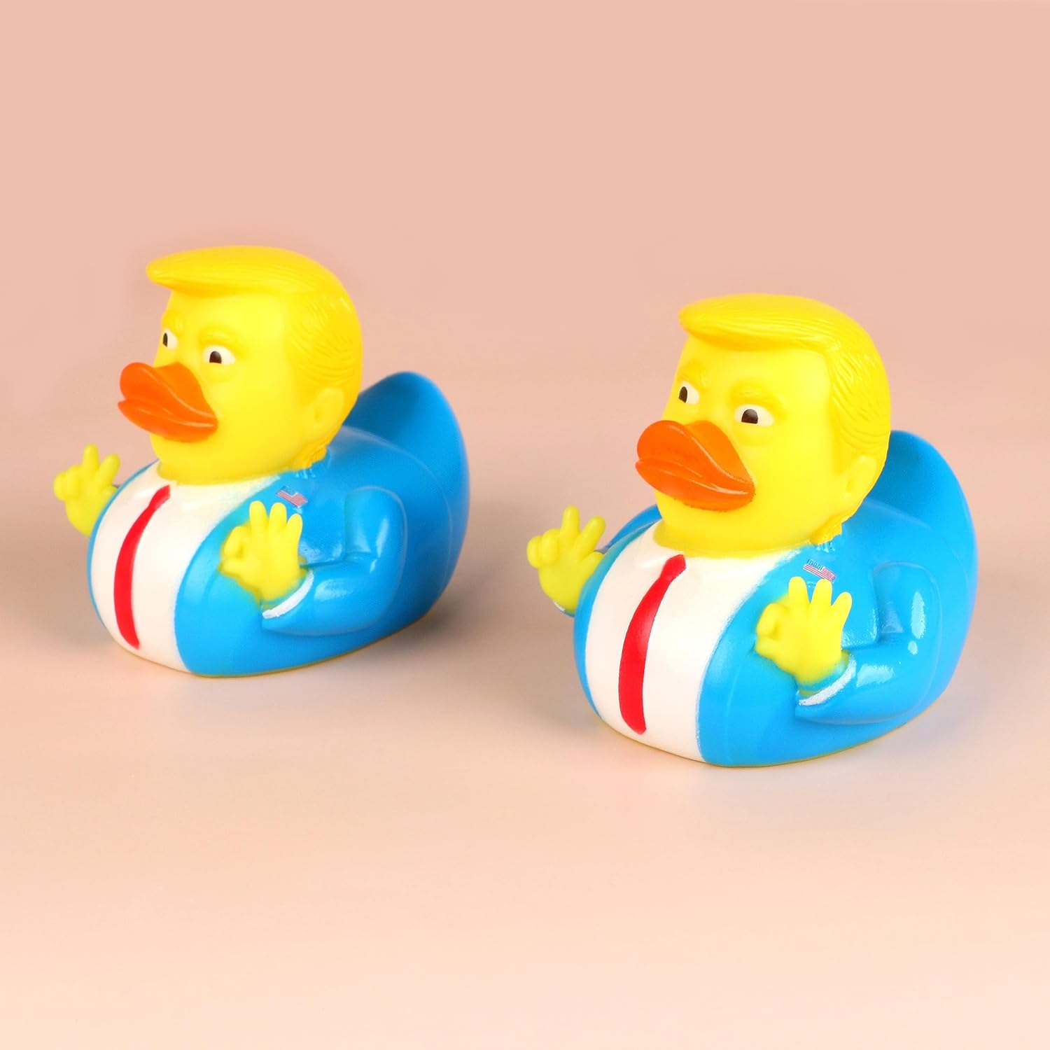 Trump – Pato de goma para bebés, juguetes de baño para Jeeps, patos de goma, divertido juguete de pato para niños, regalo para jeep, patos, regalos
