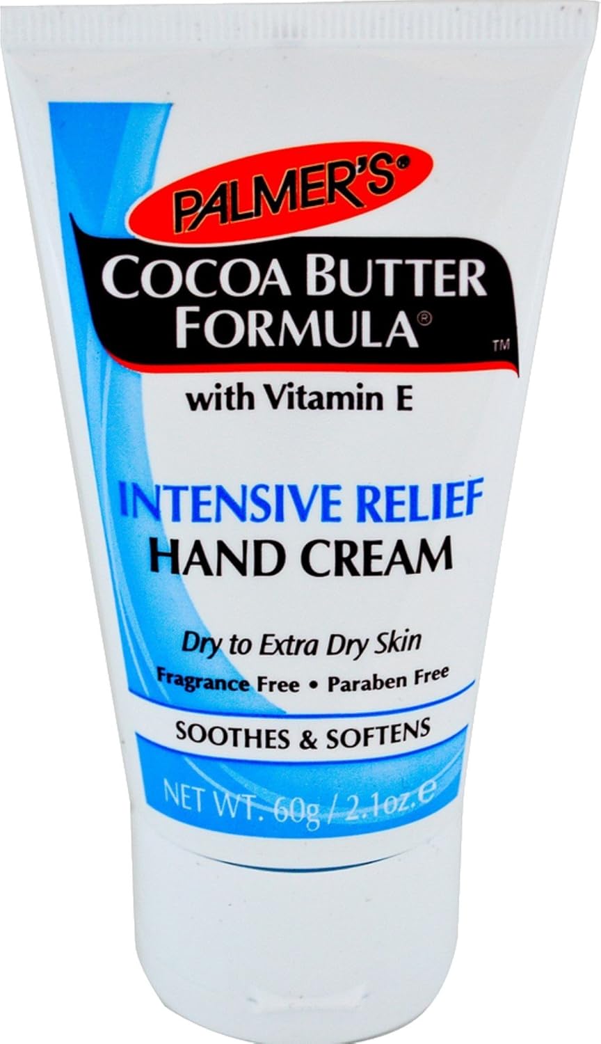 Palmer’s Crema de manos de alivio intensivo de mantequilla de cacao 2.10 oz (paquete de 2)