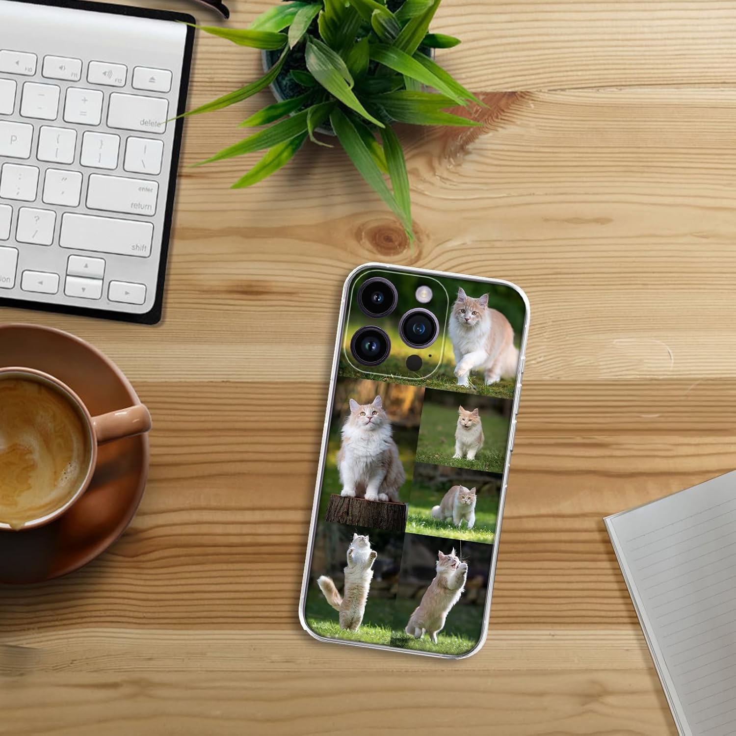 SHOISOWO Funda de teléfono con foto personalizada, con iPhone 15 14 13 12 11 Pro Max Plus Mini XR XS X, diseño de imagen personalizada tu propia