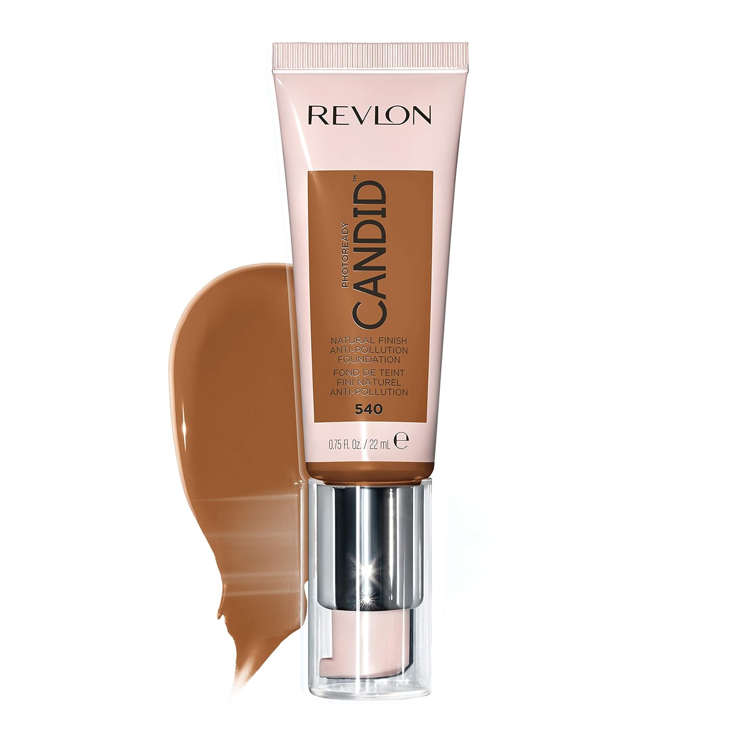 REVLON PhotoReady Base sincera de acabado natural, con ingredientes anticontaminantes, antioxidantes y antiluz azul.