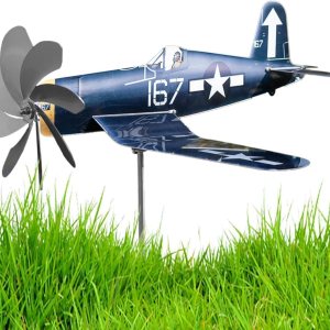 Molinete de viento para avión  Molinillo de viento de avión 2024 nuevo avión Spinner de viento de metal, veleta de avión hecha a mano, molino de Molinete de viento para avión  Molinillo de viento de avión 2024 nuevo avión Spinner de viento de metal, veleta de avión hecha a mano, molino de