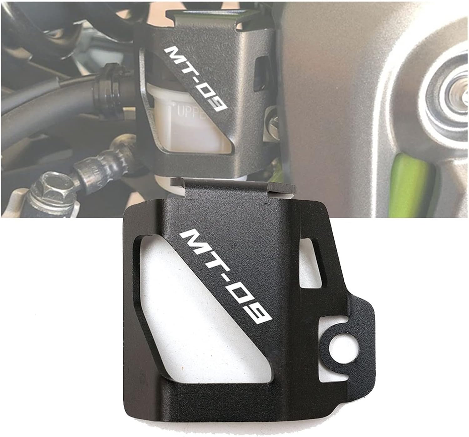 LCCDZ Compatible con Yamaha MT09 FZ-09 FZ09 MT-09 SP Tracer 9GT 2021 2022 Accesorios Cubierta de protección para tanque de almacenamiento de líquido