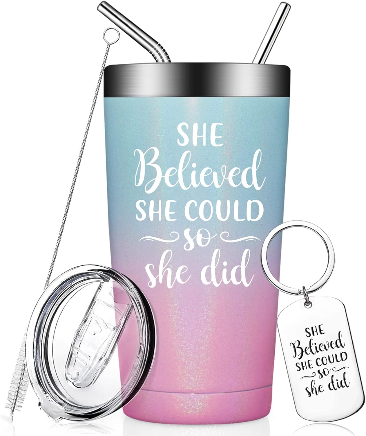 She Believed She Could so She Did Gifts  Regalos de felicitación para mujeres, regalos de graduación universitaria para ella, regalos inspiradores,