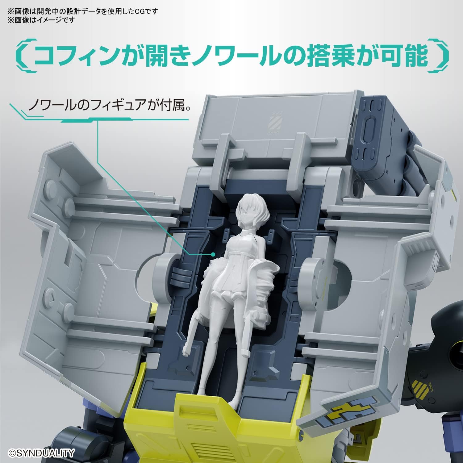 BANDAI SPIRITS( ) HG SYNDUALITY Daisy Ogre, modelo de plástico codificado por colores
