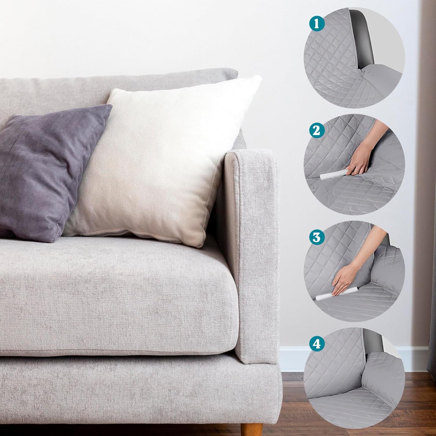 Funda para muebles, empuñaduras para sofá, espumas flexibles, relleno de respaldo, tubo de calafateo, agarres de espuma para sillones dueños de