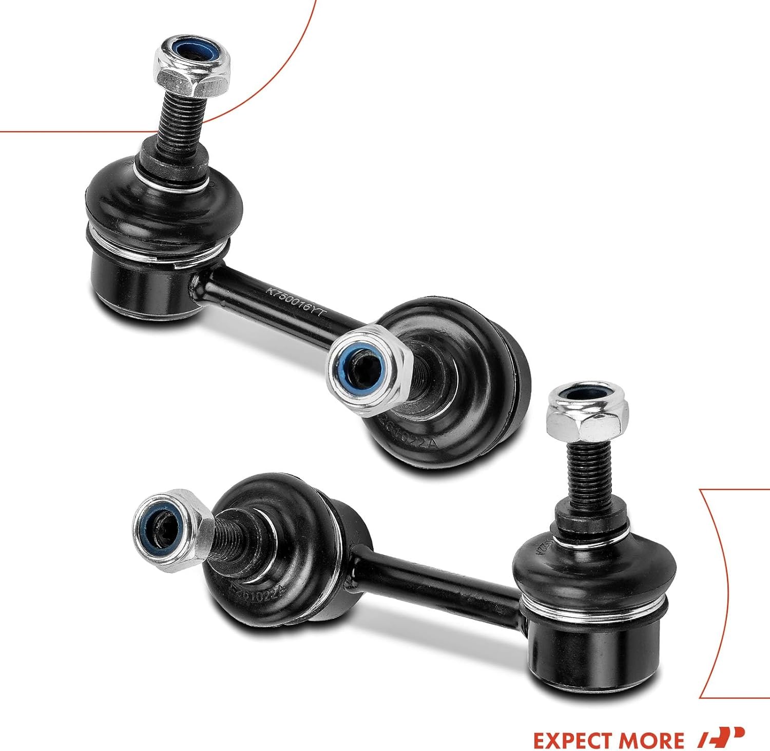 A-Premium 2 enlaces de barra estabilizadora trasera, compatibles con Cadillac CTS 2003 2004 2005 2006 2007