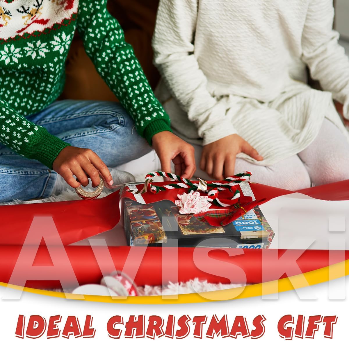 Rompecabezas de Navidad 2024, 27.5 x 19.7 pulgadas, rompecabezas navideños para adultos y niños, 1000 piezas de rompecabezas de Navidad, juegos