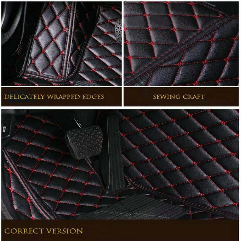 Alfombrillas de cuero personalizadas impermeables para el 99 % de los sedán, SUV, automóvil deportivo, negro, beige, almohadillas de vehículo para