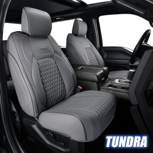 Truckiipa Fundas de asiento para Toyota Tundra, cobertura completa, funda de asiento de automóvil de lujo, impermeable, protector de piel sintética, Truckiipa Fundas de asiento para Toyota Tundra, cobertura completa, funda de asiento de automóvil de lujo, impermeable, protector de piel sintética,
