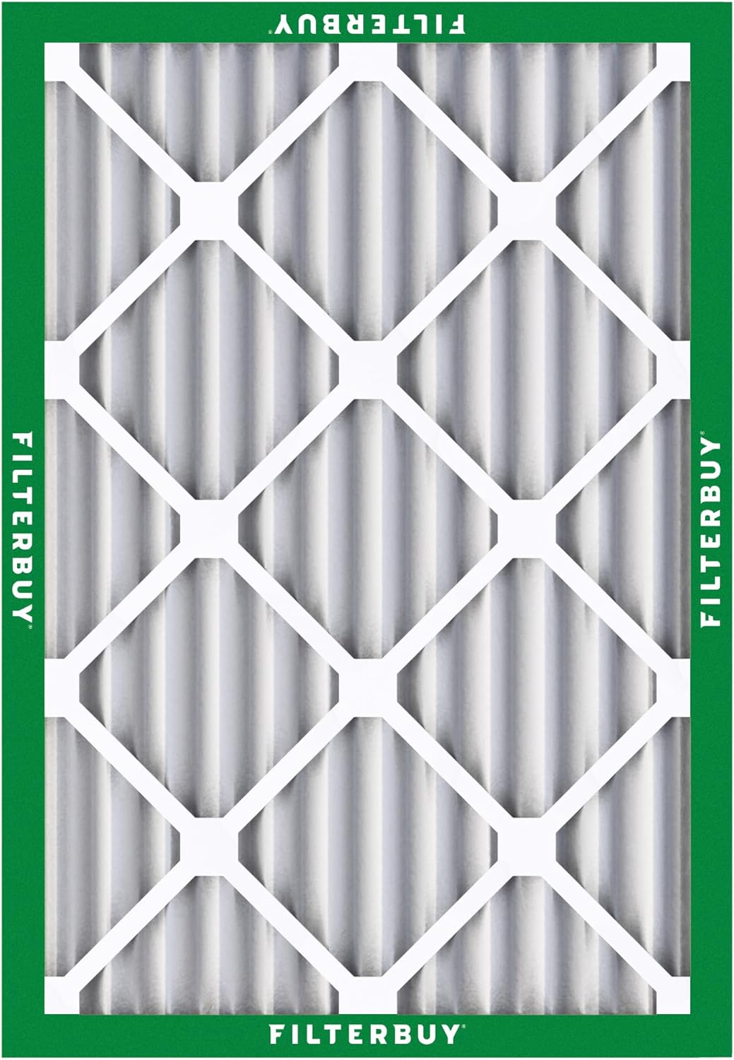 Filterbuy Filtro de aire MERV 8 de 22 x 26 x 2 pulgadas, protección contra el polvo (paquete de 1), plisados, HVAC para calderas con CA (tamaño real