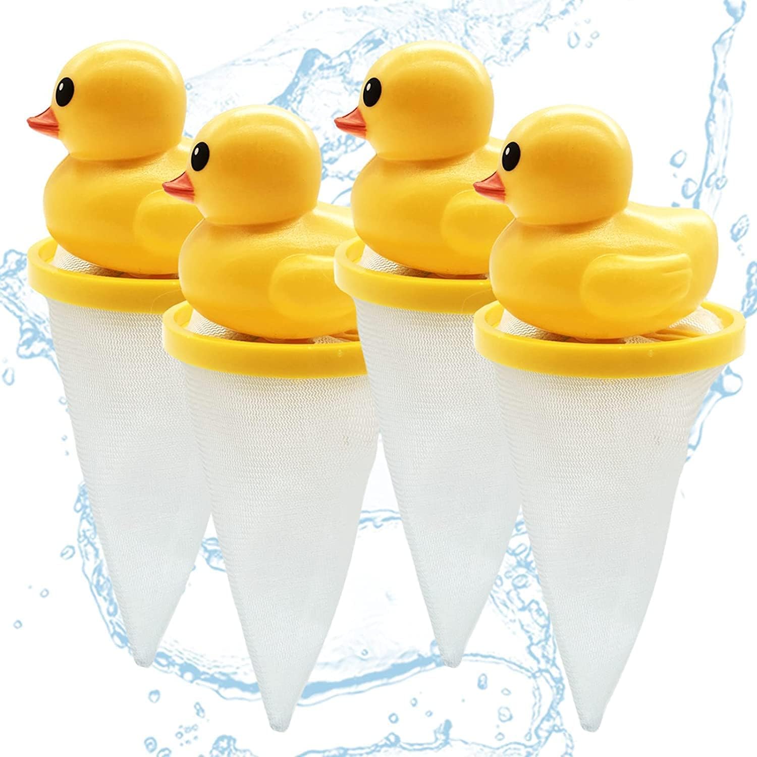 Removedor de pelo de mascotas para lavandería, recogedor de pelusa para lavadora, bolsa de filtro de cabello, bolsa de malla flotante para filtrar
