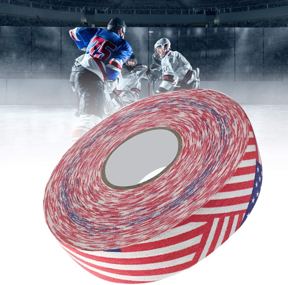 Cinta de lacrosse de 1.0 in x 82.0 ft, cinta protectora de hockey cinta de lacrosse cinta de agarre de hockey para palo de seguridad deportiva