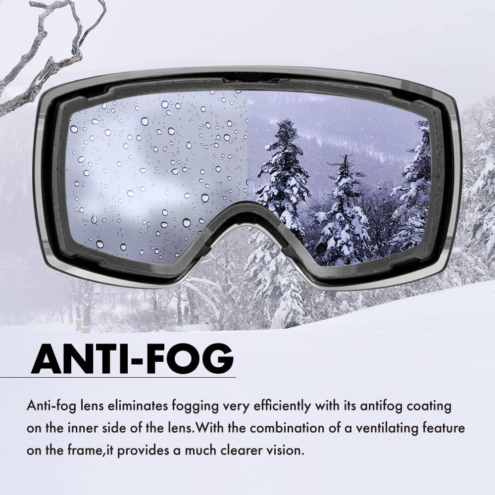 ZERO TECH BASE Replacement Lens for Oakley Lineminer xl Snow Goggle Ski Snowboad