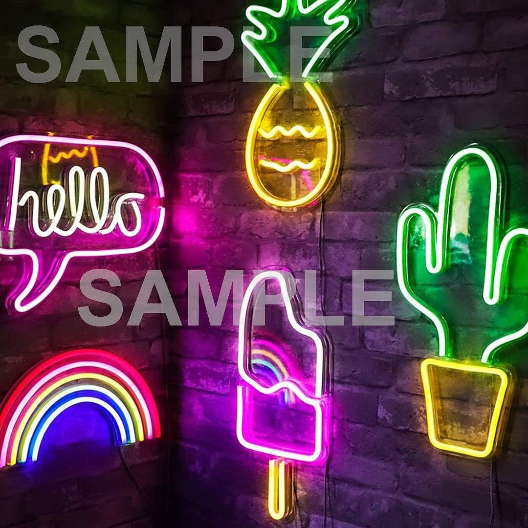 Prouten Letrero de neón de 14 pulgadas para deportes con logotipo de vaquero (Dallas), barra de bar de cerveza acrílica, decoración de pared, luz de
