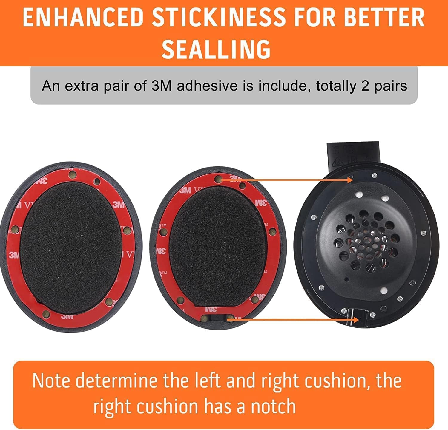 Studio 3 – Almohadillas de repuesto para auriculares Beats Studio 2 y Studio 3 con cable e inalámbricos, almohadillas de espuma viscoelástica con