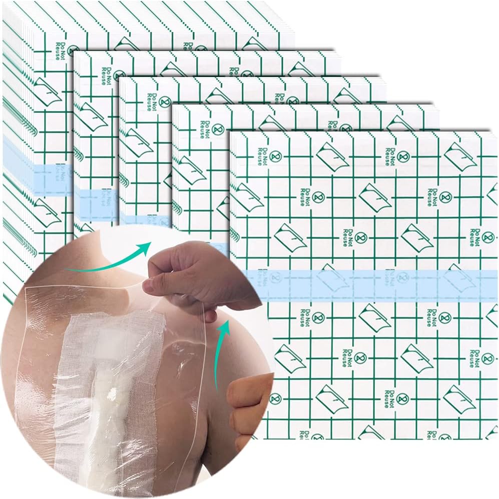 Cubierta de ducha impermeable para puerto de diálisis, vendaje adhesivo transparente para quimioterapia PD tubo de alimentación de clavijas