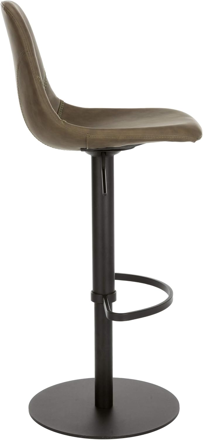 Safavieh Home Collection Sky Olive Adjustable Swivel Bar Stool
