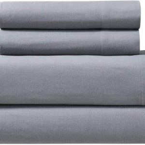 Royal Tradition – Juego de sábanas de franela pesada, 100% algodón, 170 gsm, 6.00 ozm Royal Tradition – Juego de sábanas de franela pesada, 100% algodón, 170 gsm, 6.00 ozm