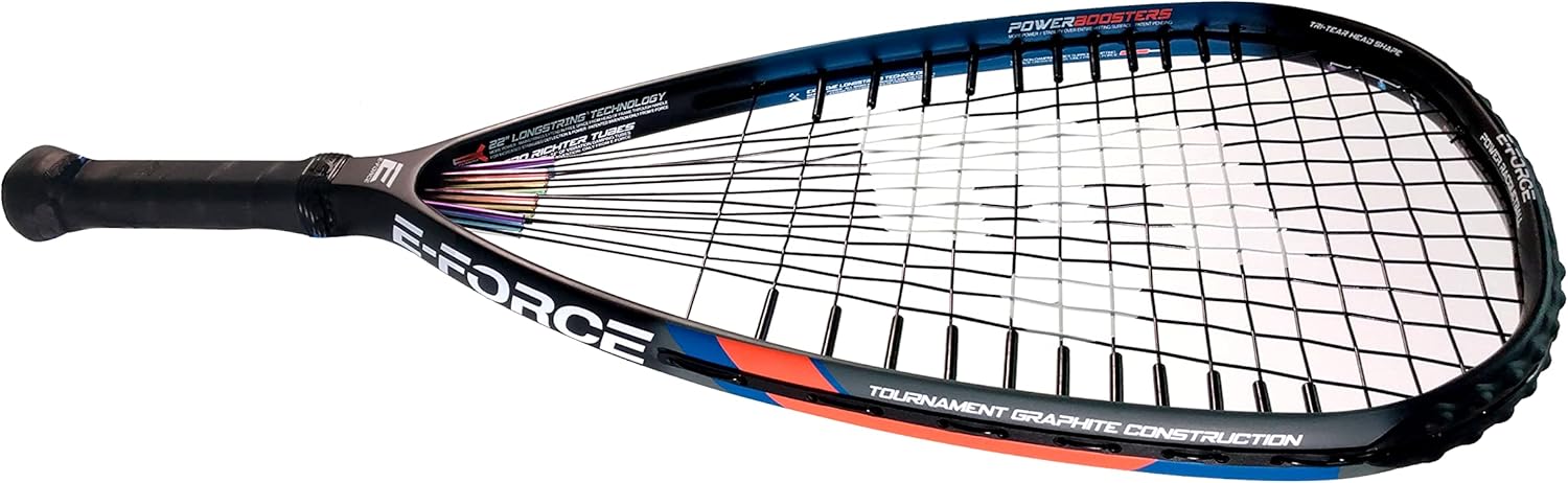 E-Force Dark Star Mark II 175 (DKS MK II) Raqueta de raquetbol, agarre 3 58