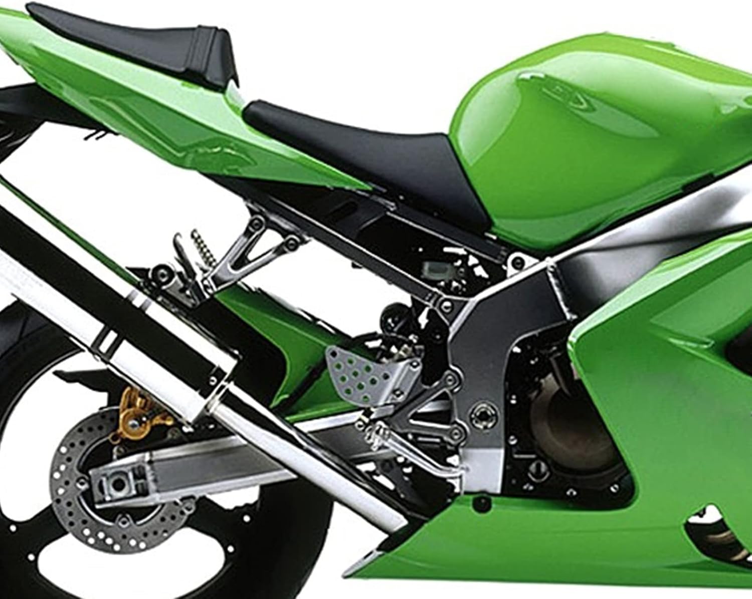 TCT-MOTORPARTS Asiento delantero del conductor apto para Kawasaki NINJA ZX6R ZX600 ZX636 2003-2004