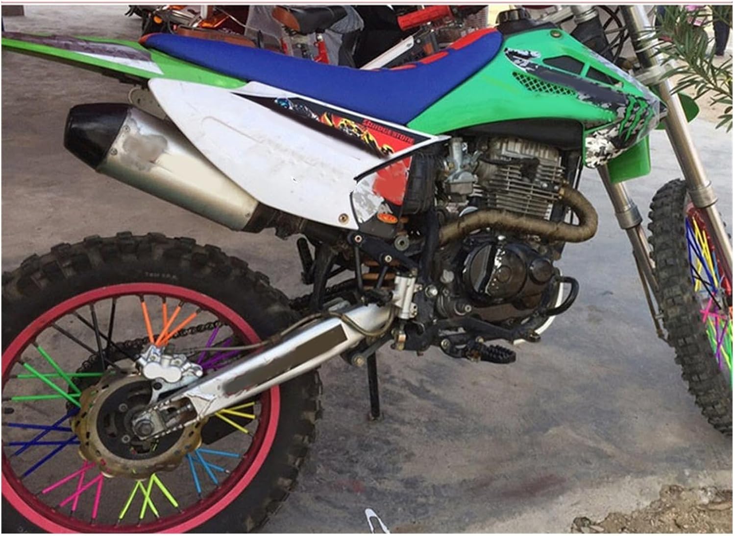 Protector de tubo de escape de motocicleta, protección contra el calor, envoltura aislante para Yamaha Xmax 300 R15 Xt660X Yz 125 Tmax 530