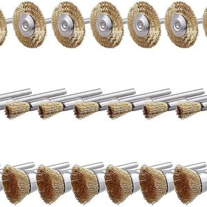 Cepillo de alambre para taladro, 30 piezas de rueda de alambre de latón para taladro, cepillo de alambre Dremel Bits Dremel, accesorios Dremel, Cepillo de alambre para taladro, 30 piezas de rueda de alambre de latón para taladro, cepillo de alambre Dremel Bits Dremel, accesorios Dremel,