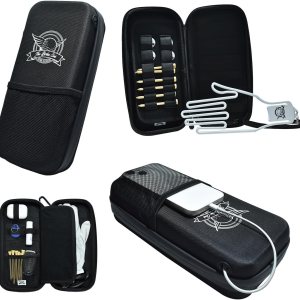 The Birdie Club Estuche para guantes de golf Funda de golf con agujero para cable de carga para teléfono, soporte para guantes extraíble y tres The Birdie Club Estuche para guantes de golf Funda de golf con agujero para cable de carga para teléfono, soporte para guantes extraíble y tres