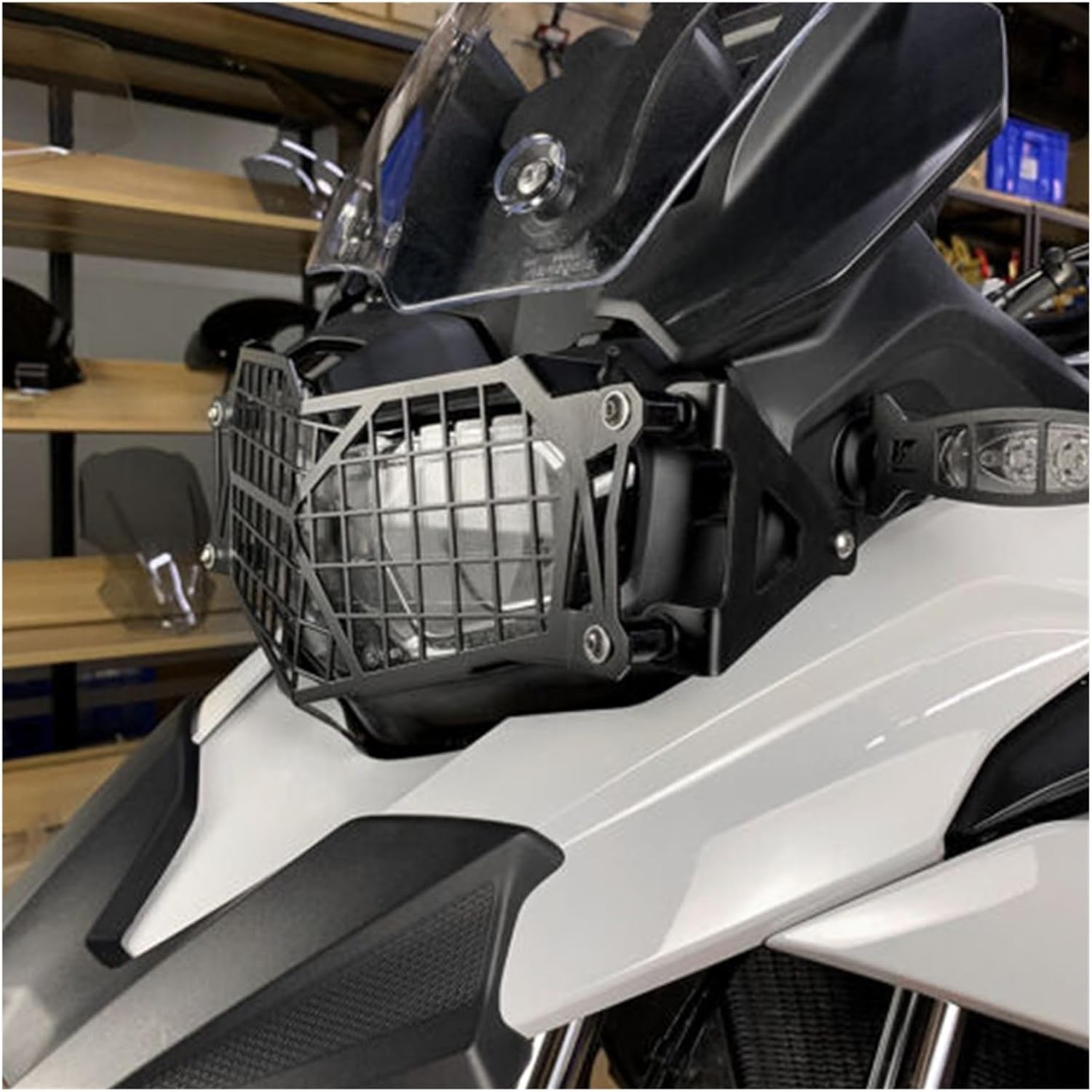 Accesorios de motocicleta para BM-&W F850GS F 850 GS F850 GS F 850GS 2018 2019 2020 2021 2022 Cubierta de protección de faros delanteros Rejilla de